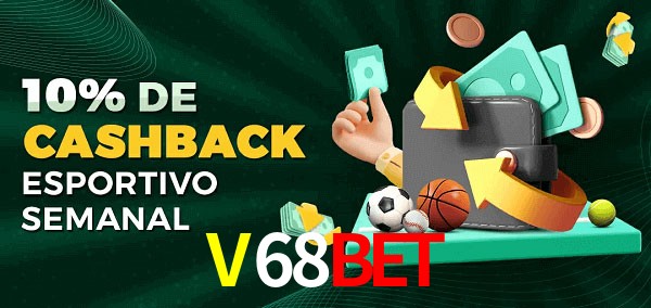 10% de bônus de cashback na V68BET